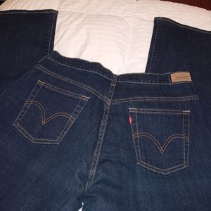 Levi's 515 Bootcut blue jeans. Ladies size 12 medium